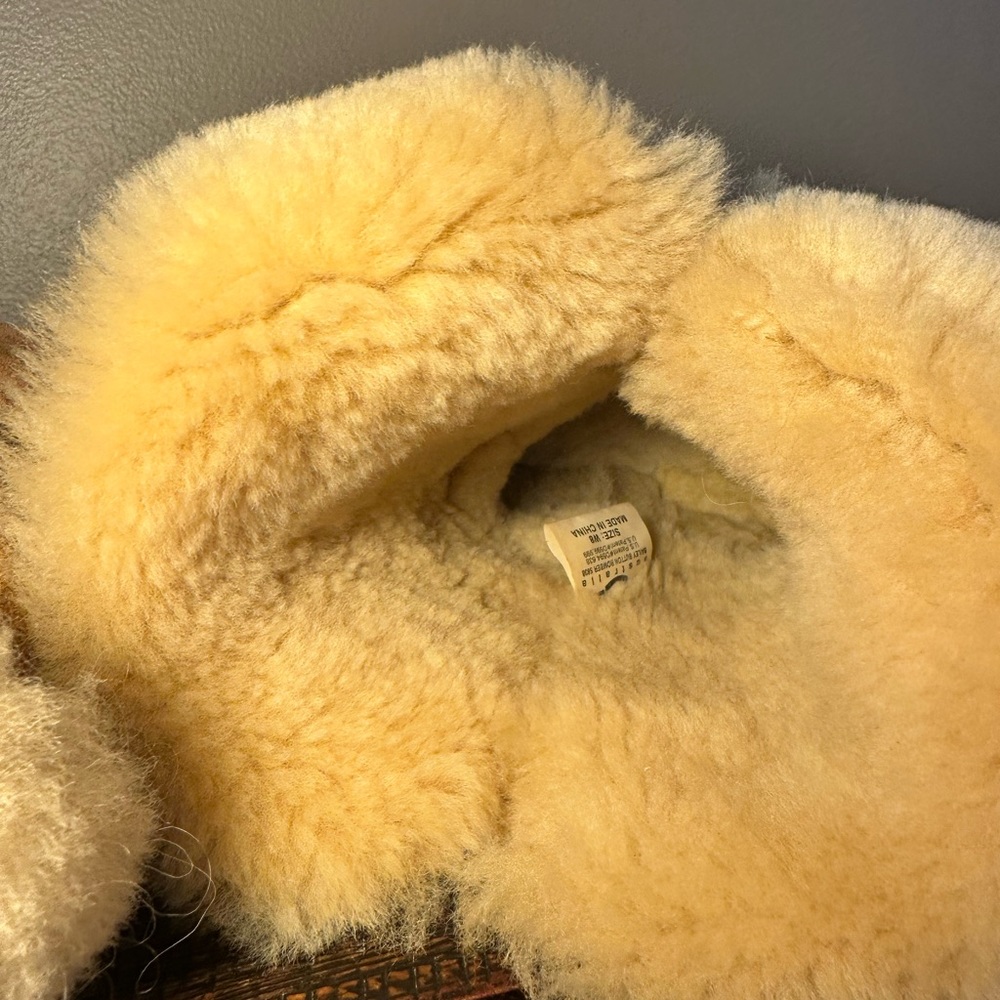 Ugg Chestnut Bailey Button Bomber 5838 Size 8w Wi… - image 5